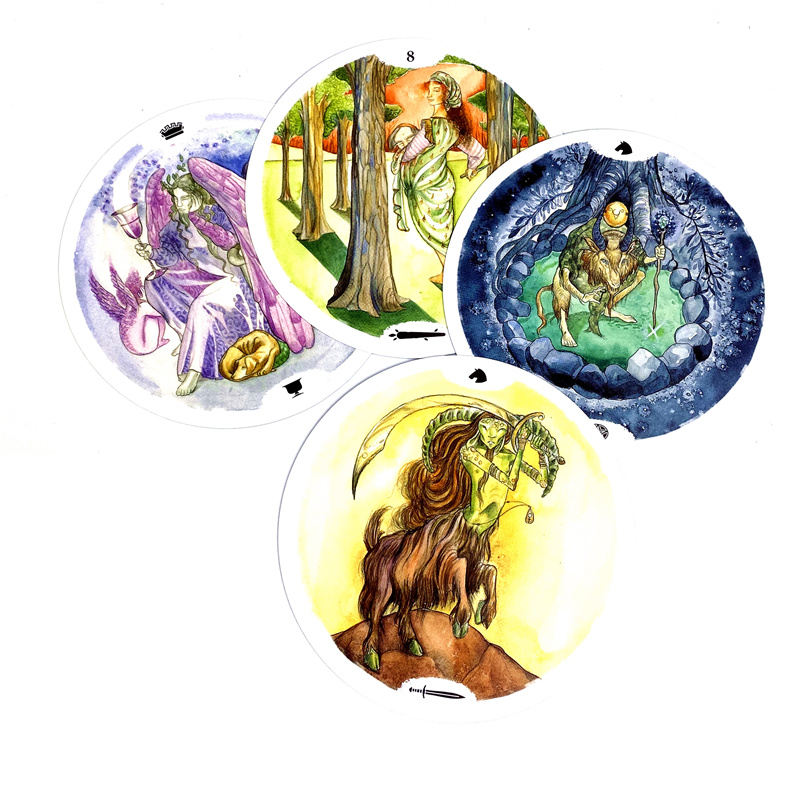 New Style Circle Of Life Tarot - огляд і ціна Tarot Deck With Guidebook