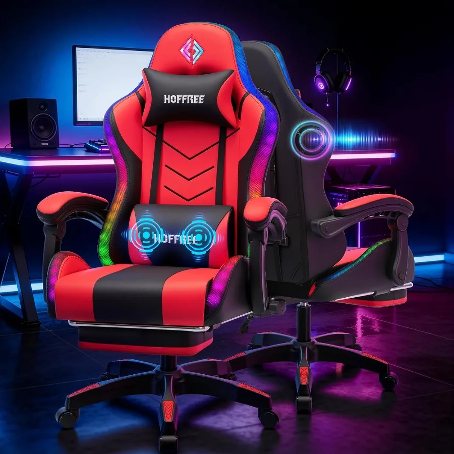 RGB Gaming Chair with Speakers - огляд і ціна Music