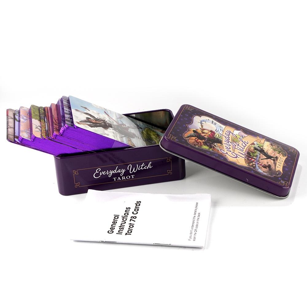 10.3*6cm Everyday Witch Tarot  - огляд і ціна Tarot Deck With Guidebook